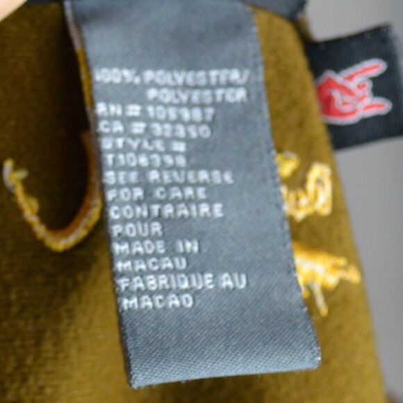 Art Deco Y2K Quicksilver Light Track Jacket size M Golf  outdoor cotton - Picture 7 of 9